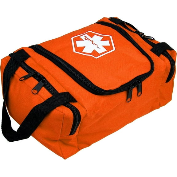 Dixie EMS Dixigear Empty First Responder II Bag 10.5" x 5" x 8" - Orange
