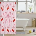 thumbnail image 3 of Brythos Shower Curtains,Cold Gentle Machine Wash Shower Curtains for Bathroom,Enhances Bathing Atmosphere Fabric Shower Curtain,Style7,35"X72", 3 of 6