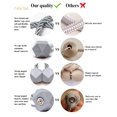 thumbnail image 5 of Minzimin Magnetic Curtain Tiebacks, Curtain Ties, No-Drill Holdbacks, 5 of 8