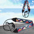 thumbnail image 2 of GLFILL Saxophone Neck Strap For Soprano Tenor With Rainbow Braided Red Diamond Pattern Rainbow Braided Pattern Soft Padded Sax Strap F-73, 2 of 8