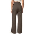 thumbnail image 6 of Maternity Pants for Women Wide Leg Pregnancy Lounge Trousers Drawstring Elastic Waist Comfortable Relaxed Fit Activewear for Casual Workout Yoga Everyday Wear, 6 of 8