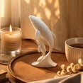 thumbnail image 4 of Mother and Baby Dolphin Resin Figurine 10x4.5cm, 3D Printed Nautical Sculpture with Smooth Texture, Tabletop Shelf Decor for Home Bathroom Gift, 4 of 7
