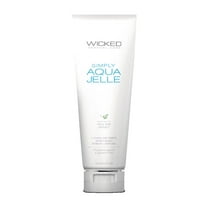 Wicked Sensual Care Simply Aqua Jelle Water Based Lubricant - 4 oz