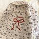 thumbnail image 3 of Mochila Pana para Mujeres Floral Bowknot Bolso () Blanco, 3 of 9