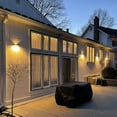 thumbnail image 2 of Luces solares para exteriores, luces para jardín, luces para exteriores sin cables, luces de pared luminosas hacia arriba y hacia abajo, luces de pared para villas y campos, 2 of 6