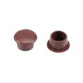 thumbnail image 5 of Uxcell 0.39'' Screw Cap Cover Locking Hole Plug Button Top Flush Type Plastic Brown 50pcs, 5 of 5