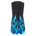 thumbnail image 4 of CHOK Robes d'Été pour Femmes 2024 Robe de Plage Florale Sans Manches Décontractée Ample #5, 4 of 5