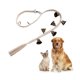 thumbnail image 2 of Timbres para mascotas de 2 piezas, entrenamiento para perros, timbre con alarma, cordón, timbre para perro guía ajustable, 2 of 5