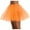 Orange, variant on Azrian Womens High Quality Pleated Gauze Short Skirt Adult Tutu Dancing Skirt 3 Layered