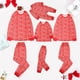 thumbnail image 2 of Navidad mujer mamá impreso blusa Tops con pantalones conjunto de pijamas a juego familiar Fridja  nalpqowj888, 2 of 9