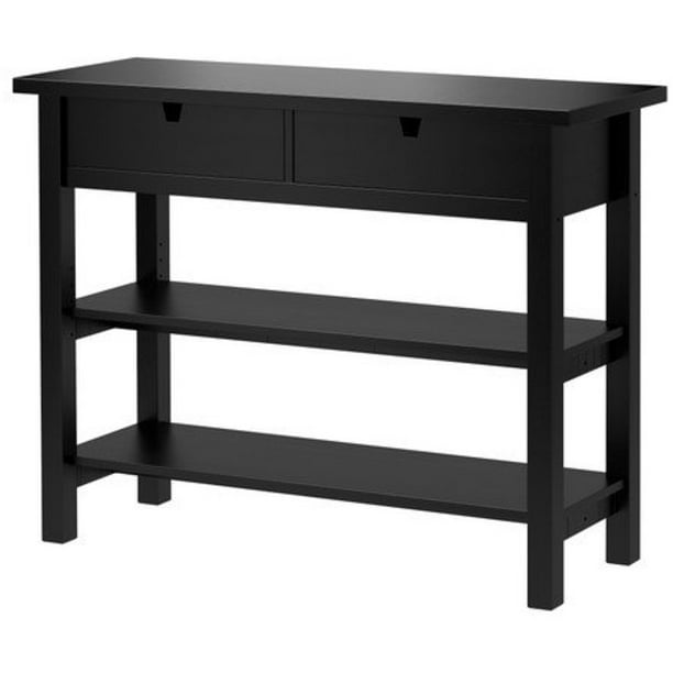 Ikea Sideboard With 2 Drawers Black 26210 1788 122 Walmart