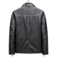 thumbnail image 5 of Autumn Men's Lapel Leather Jacket Korean Men's PU Washed Leather Coat Plus Size Leather Jacket Men, 5 of 5