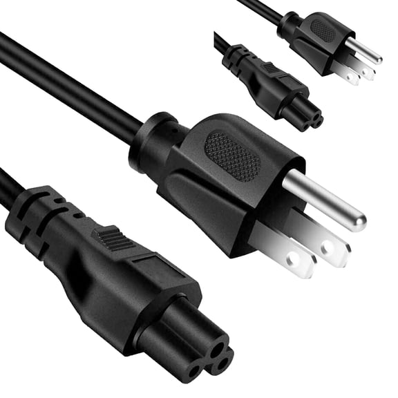 5 Core 3 Prong 6ft Power Cord AC Wall Plug 3 Slot Polarized 18AWG 10A 7A 125V Heavy Duty Wire 1/2/5- PL 1001PL 1001 2PCS