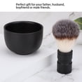 thumbnail image 4 of Bol à Savon à Raser en Acier Inoxydable avec Brosse à Cheveux, Mousse Riche pour la Peau, 4 of 7