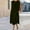 3-Army Green, variant on Women Velvet Maxi Dress Long Sleeve O Neck Dresses Casual Fashion Elegant Party Wedding Guest Cocktail Dress