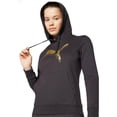 thumbnail image 2 of Sudadera Puma Metallic para Mujer 684997-51 negro M, 2 of 3