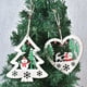 thumbnail image 5 of Inteprter Colgante de Diseño hueco Estrella Árbol de Navidad Adornos colgantes Placa Puerta Letrero Colgador Decoración Hogar Boda Regalos de Kits de decoración para fiestas Árbol de Navidad Inteprter HA069600-02, 5 of 6