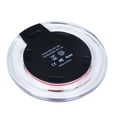 thumbnail image 3 of Cargador inalámbrico para teléfonos iOS/Android Almohadilla de carga inalámbrica portátil Fuente de alimentación flexible Protección triple, negro y rojo, 3 of 8