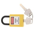 thumbnail image 2 of Cadenas de Sécurité avec Clé, Différente Sécurité Extérieure Jaune, 2 of 8