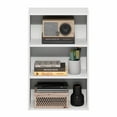 thumbnail image 4 of Furinno Basic 3-Tier Open Shelf Bookcase, Bookshelf, Storage Organizer, 7 x 17 x 26, White, 4 of 4