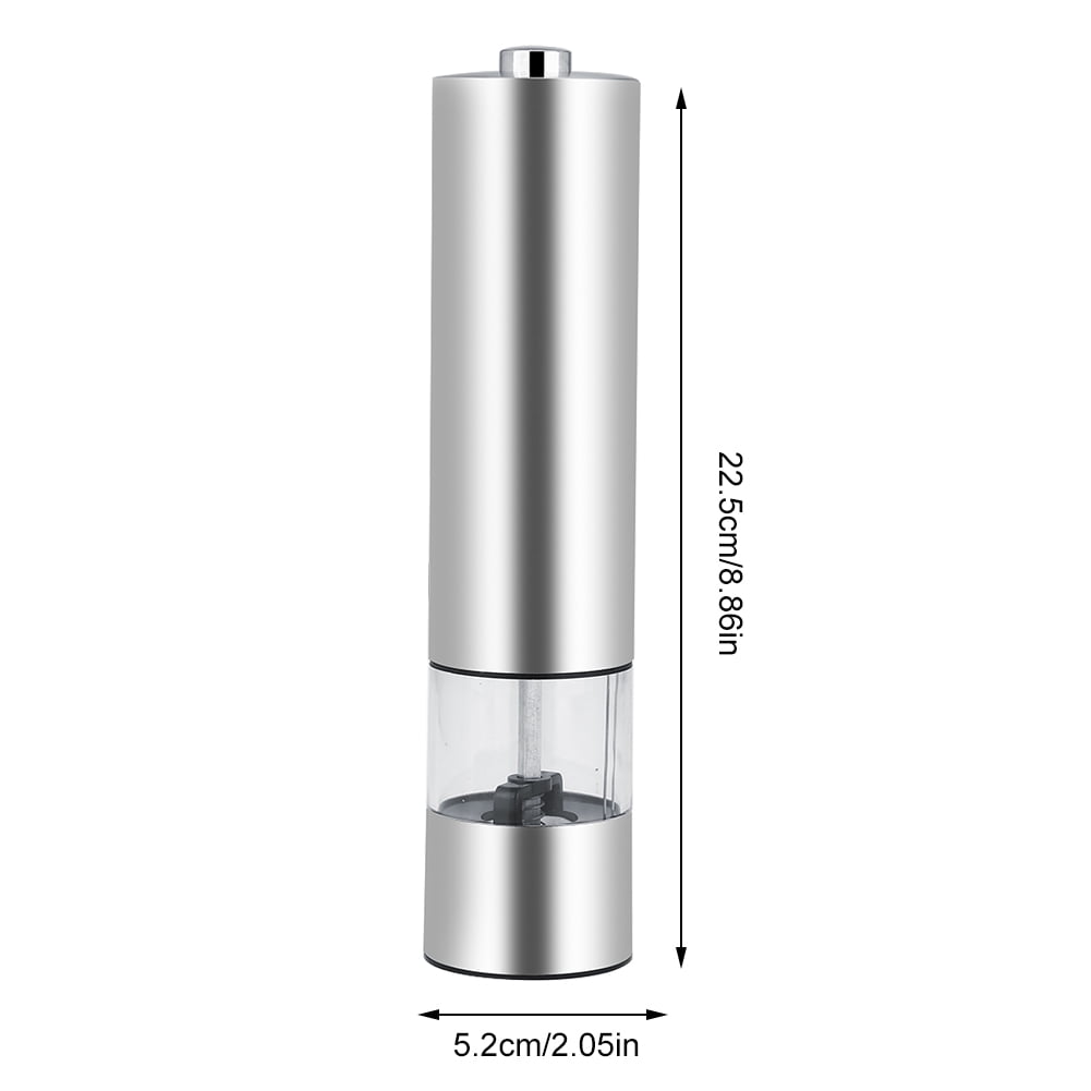 Garosa Stainless Steel Electric Salt & Pepper Mill Grinder Adjustable