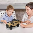 thumbnail image 7 of CHUNYAN Compatible for 1:24 Alloy Armored Car Model, Collectible Diecast Saber-Toothed Tiger Explosive Protected Vehicle Toy, Pull Back Toy Car with Sound and Light for Adult Kids, 7 of 7