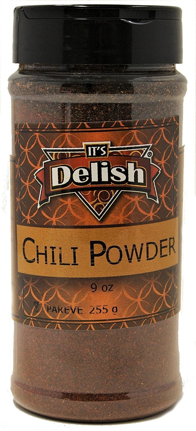 Dark Chili Powder by Its Delish Medium Jar, 9 oz