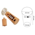 thumbnail image 4 of Luces de botella Luces de corcho para botellas de vino Luces de hadas de alambre de cobre oso de fresa Electrónica, 4 of 4