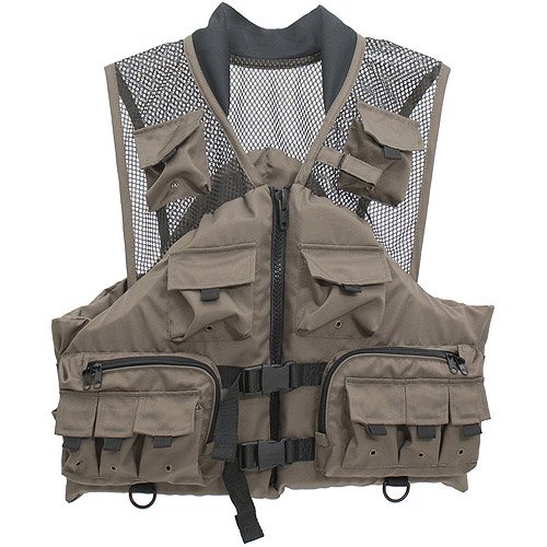 FLOWT Fishing Angler Life Vest USCG Approved Type III