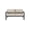 Light Beige, variant on Cabo Aluminum Loveseat with Gray Frame in Charcoal Cushion