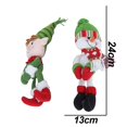 thumbnail image 2 of Funda para botella de vino navideña de Papá Noel, adornos para botellas de vino compatibles con las vacaciones navideñas en casa, 2 of 5