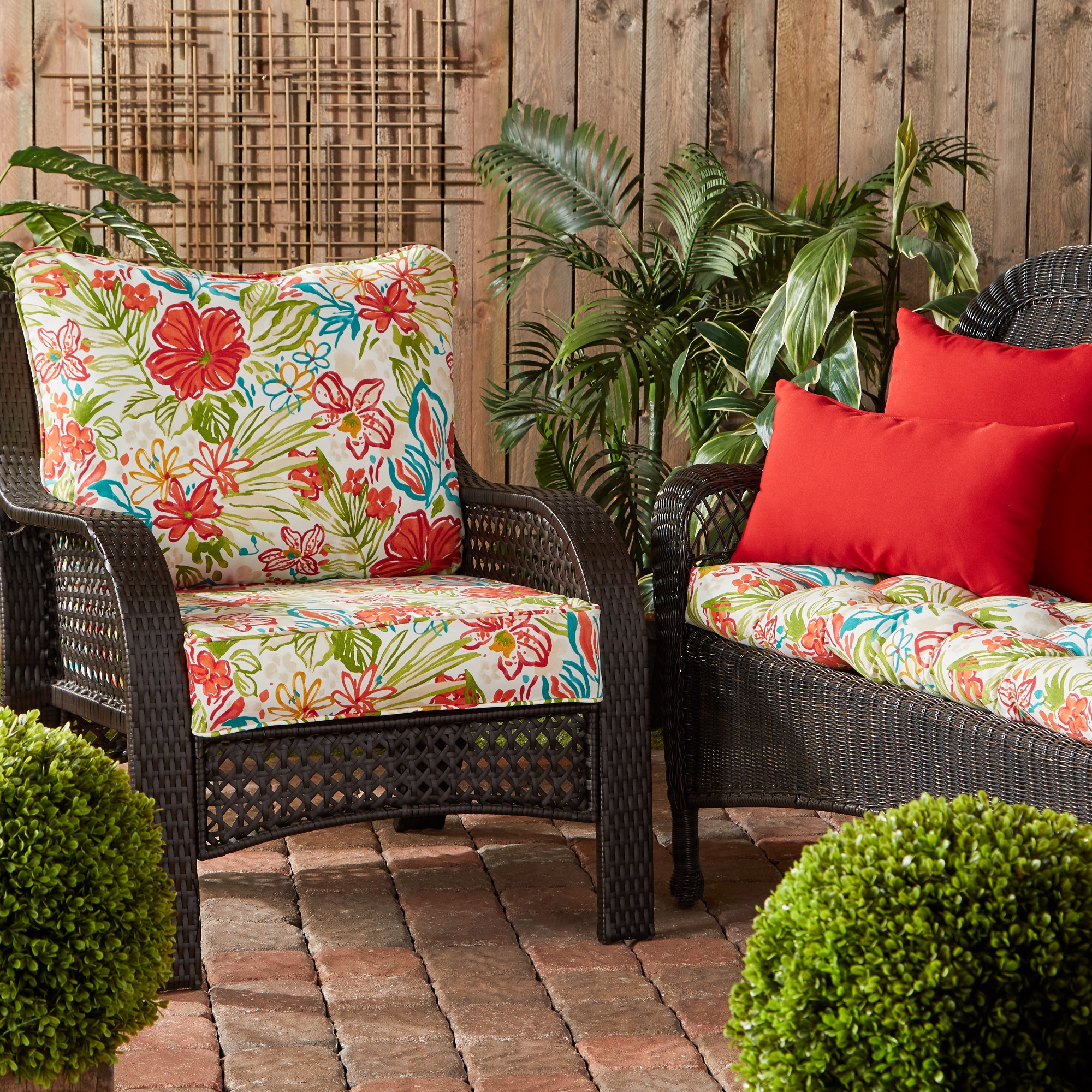 Cushions For Outdoor Patio Furniture Vargottam Printed Outdoor - Main Image