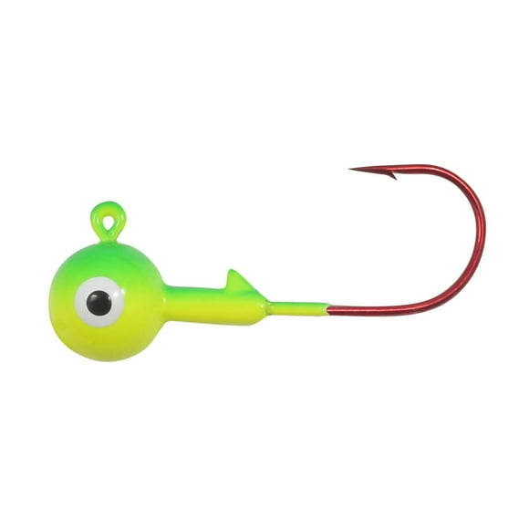 Northland GBJ4-15-1015 Gum-ball jig, 1/4oz, 15/Cd, Parakeet, Gum-Ball Jig, Parakeet