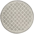 thumbnail image 2 of Safavieh Amherst Dark Grey Indoor Outdoor Rug - Round 5', 2 of 5