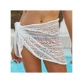 thumbnail image 2 of Women's Swimsuit Bikini Dress Summer Beach Cover Up Short Lace Skirt Beach Sarong for Holiday Honeymoon, 2 of 8