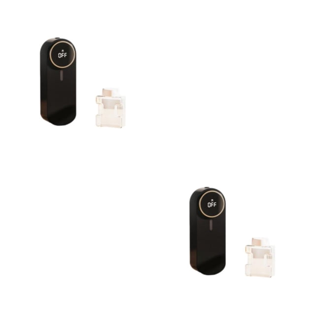 Bearachild Difusor Aromático Habitación Aromatic Air Aire Doméstico Condimento Para Baños Ascensores, Máquina 1 Botella De Negro Negro (Shangri-la) 2piezas