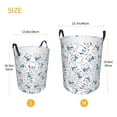 thumbnail image 2 of Lsque Scarf Bear pattern Laundry Hamper Basket, Tall Woven Rope Hamper Basket for Clothes, Lightweight Storage Basket, Collapsible Waterproof-Medium, 2 of 8