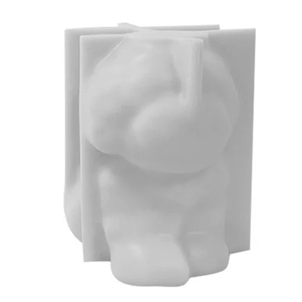 Molde de Vela para Perros, Animales, Cachorros de Peluche, de Soja, Molde de Silicona, , Amante de los Perros, DecoracióN del Hogar, Suministros Artesanales