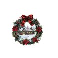 thumbnail image 1 of Garland Decoraciones de Navidad Navidad Galan Casa de Nieve Sala de Estar Vintanas de Vidrio Decoración de la Escena Del Festival Pegatinas de Pared Decoraciones de Pared para la Sala de Estar, 1 of 6