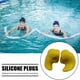 thumbnail image 2 of Tapones para Los Oídos Natación Buceo Silicona Suave Adultos () Amarillo, 2 of 9