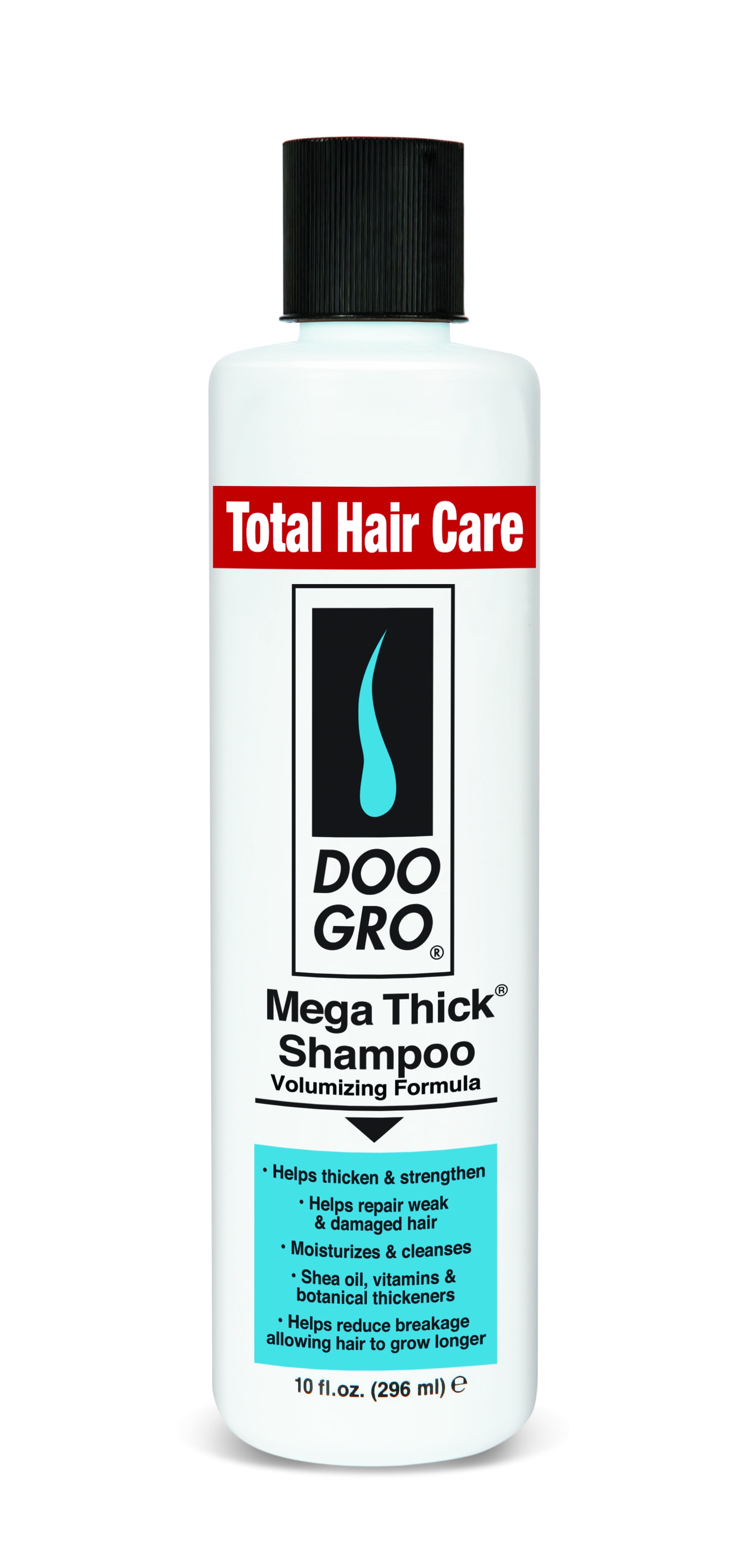 Doo Gro Mega Thick Moisturizing & Volumizing Daily Shampoo, 10 fl oz