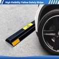 thumbnail image 6 of ROBLOCK 18" Heavy Duty Parking Aid with 1.8 Inch Higher Design, Car Parking Stopper for Garage 2 PCS, Parking Aids Protects Car, Parking Gadgets Easy to Install 2 Packs, 16" L x 3.7" W x 1.8" H, 6 of 8