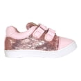thumbnail image 2 of Tenis Moda Niña Bubble Gummers Rosa Brillos Velcro 15-21 rosa claro 16, 2 of 5