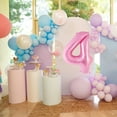 thumbnail image 2 of y Pink 4 Balloon, Giant 40 Inch Number Balloon, 4th Pink Party corations, Four, 2 of 4