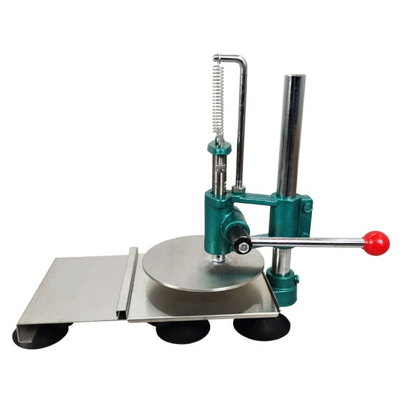Techtongda 7.8 inch Household Pizza Dough Pastry Manual Press Machine Pasta Maker Hand Cake Pressing Machine