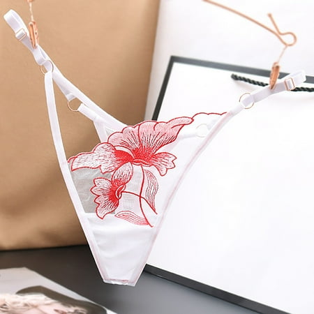

DAETIROS Womens Briefs Underwear Packs Prevalent Birthday Womens Lingerie White Size One Size