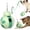 Green, variant on Cat Treat Interactive Toy, Indoor Puzzle Slow Feeding Mental Stimulation Sliding Rolling Cat Toy Ball with Cat Teaser, Cat Treat Dispenser Toy for Large, Medium and Small Cats (Green, ladybug)