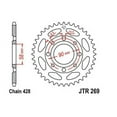 thumbnail image 2 of JT Steel Rear Sprocket 45T for Street HONDA SL125 1971-1973, 2 of 4