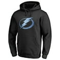 thumbnail image 2 of Men's Black Tampa Bay Lightning Rinkside Pond Hockey Pullover Hoodie, 2 of 3