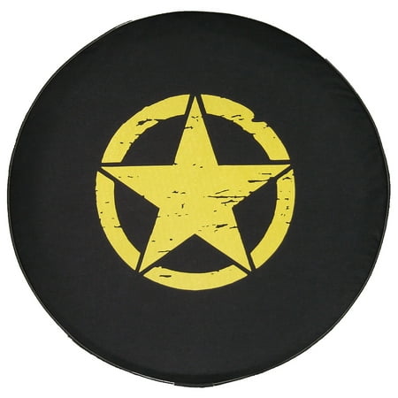 SpareCover Brawny Series - Jeep Star 32" Tire Cover Yellow